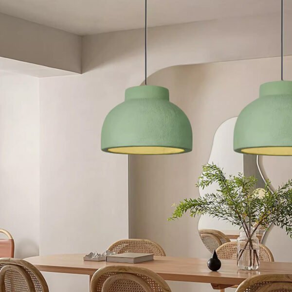 Small Green Bowl Chandelier - 图片 3