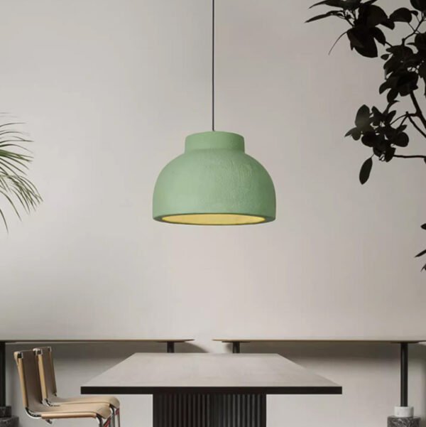 Small Green Bowl Chandelier - 图片 4