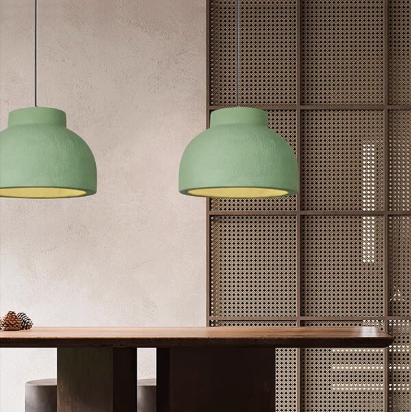 Small Green Bowl Chandelier - 图片 6