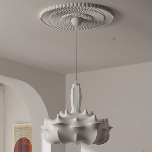 Silk Fiber Pendant Light - 图片 3