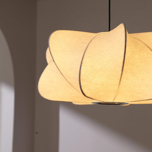 Silk Chandelier Dining Room Lamp - 图片 5