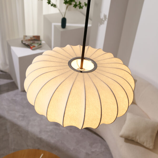 Silk Chandelier Dining Room Lamp Bedside Lamp - 图片 5