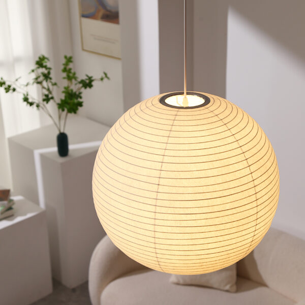 Silk Fiber Pendant Light - 图片 5