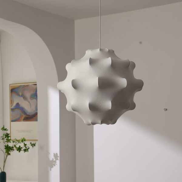 Silk Fiber Pendant Light - 图片 5