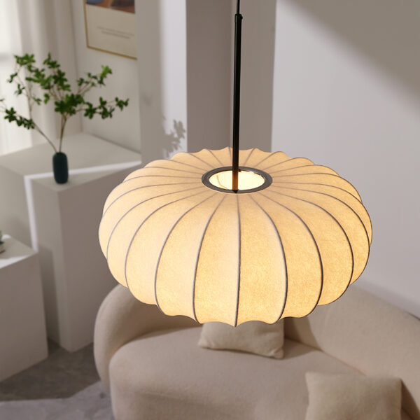 Silk Chandelier Dining Room Lamp Bedside Lamp - 图片 6