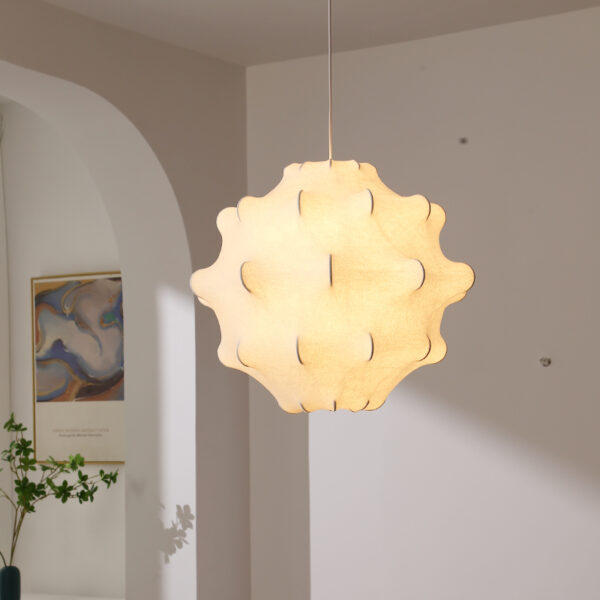 Silk Fiber Pendant Light - 图片 6