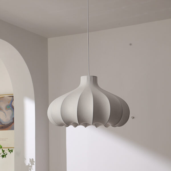 Silk Fiber Pendant Light - 图片 6