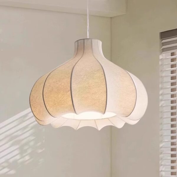 Silk Fiber Pendant Light - 图片 2