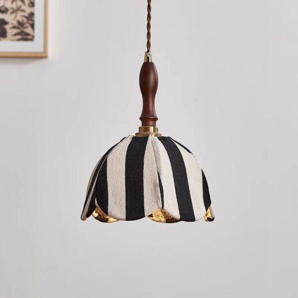 Bohemian style custom fabric ceiling light - 图片 2