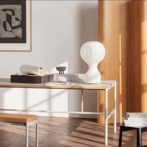 Silk Fiber Pendant Light - 图片 3