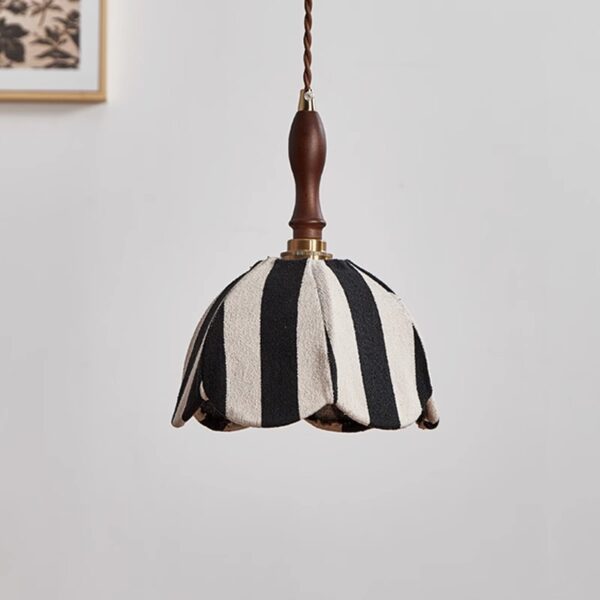 Bohemian style custom fabric ceiling light - 图片 4