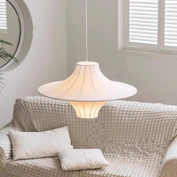 Silk Fiber Pendant Light - 图片 3
