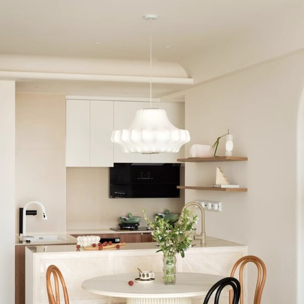 Silk Fiber Pendant Light - 图片 3
