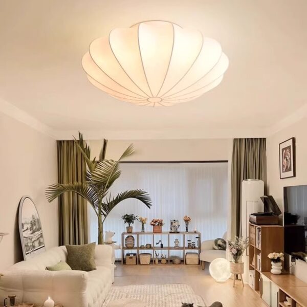 Silk Fiber Pendant Light - 图片 4