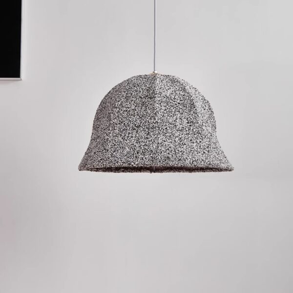 Artisanal Fabric Pendant Light - 图片 3