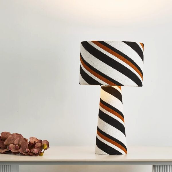Artisanal Fabric Pendant Light - 图片 4