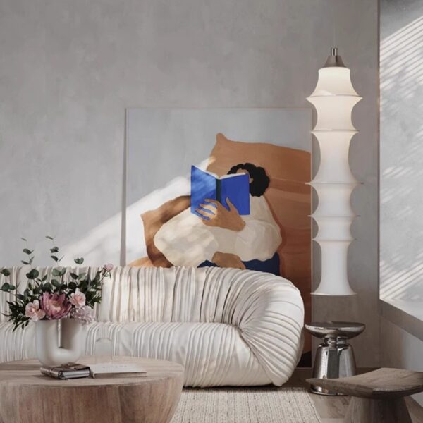 Silk Fiber Pendant Light - 图片 4