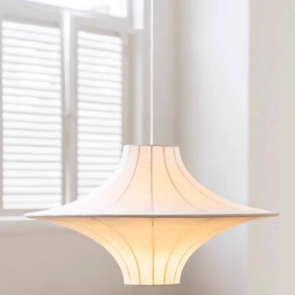 Silk Fiber Pendant Light - 图片 4