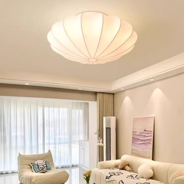 Silk Fiber Pendant Light - 图片 3