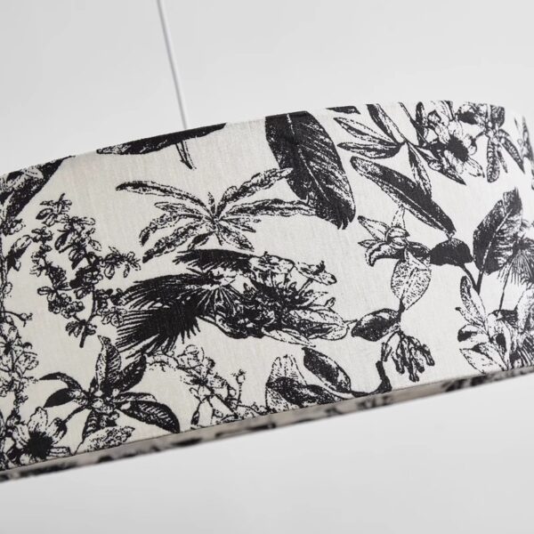 Artisanal Fabric Pendant Light - 图片 5