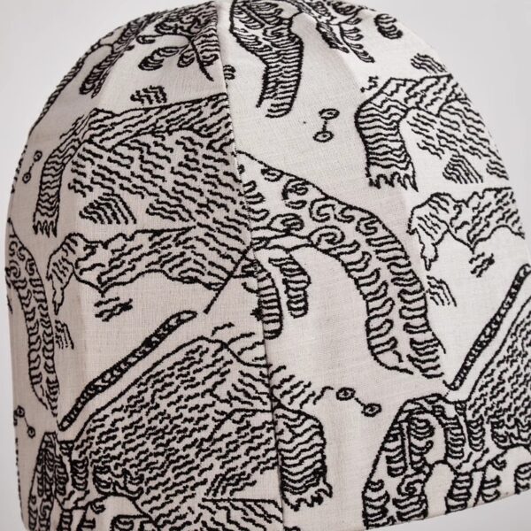 Artisanal Fabric Pendant Light - 图片 5