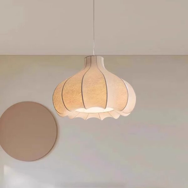 Silk Fiber Pendant Light - 图片 5