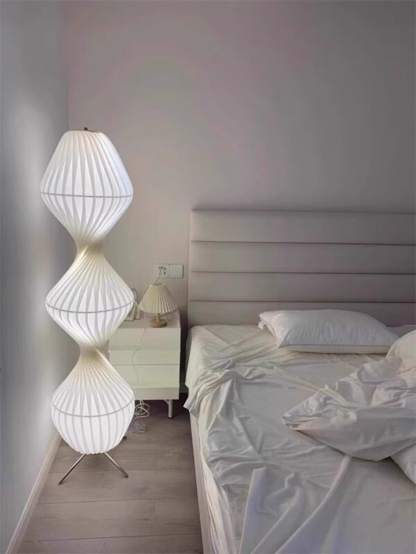 Silk Fiber Pendant Light - 图片 5