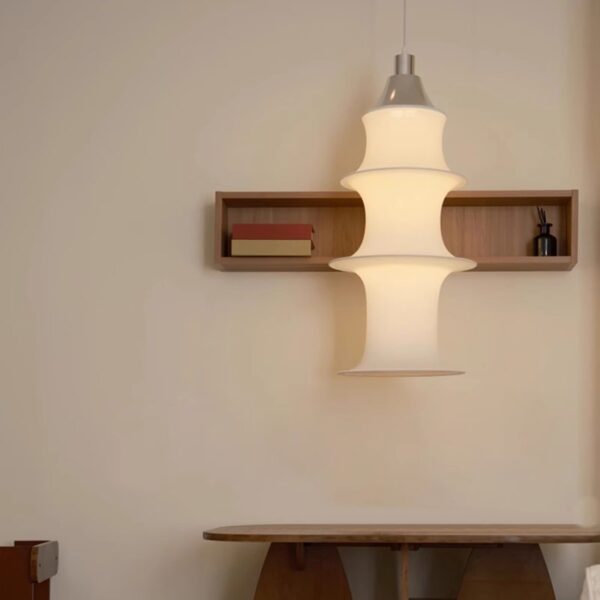 Silk Fiber Pendant Light - 图片 5