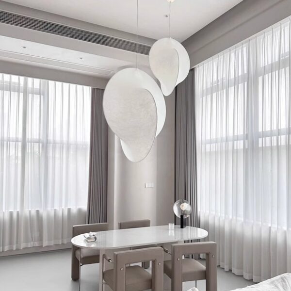 Silk Fiber Pendant Light - 图片 5