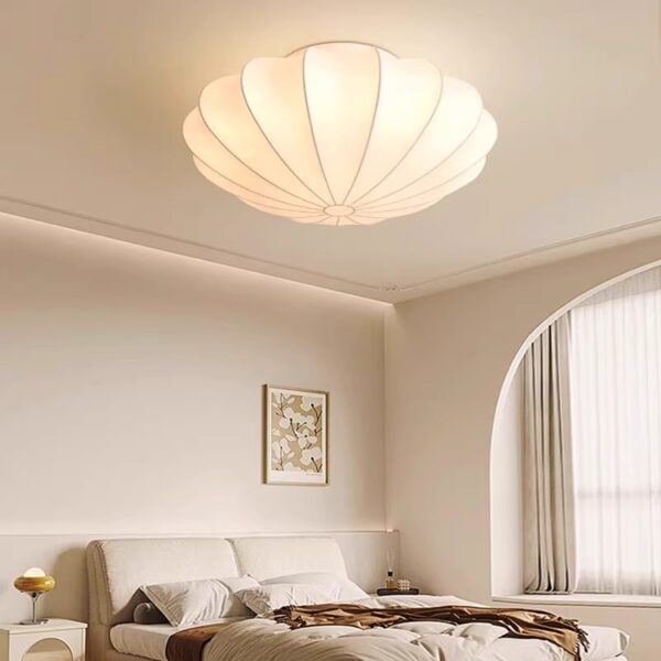 Silk Fiber Pendant Light - 图片 2