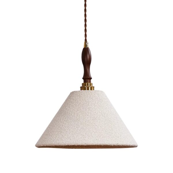 Artisanal Fabric Pendant Light