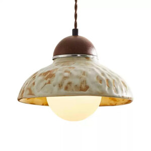Overglaze Ceramic Pendant Light