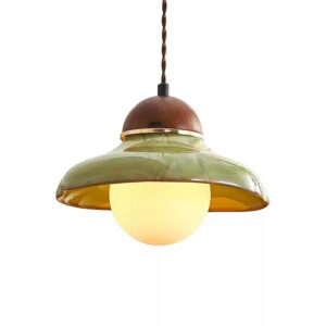 Overglaze Ceramic Pendant Light
