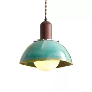 Overglaze Ceramic Pendant Light
