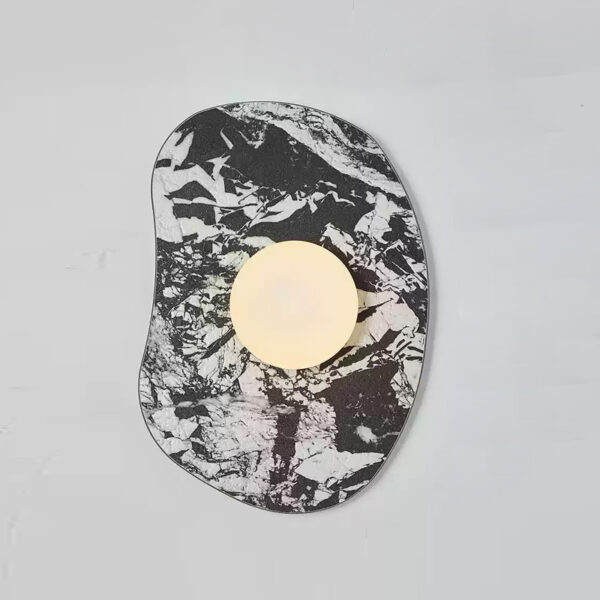 Bvlgari Pattern Marble Slab Wall Lamp - 图片 2