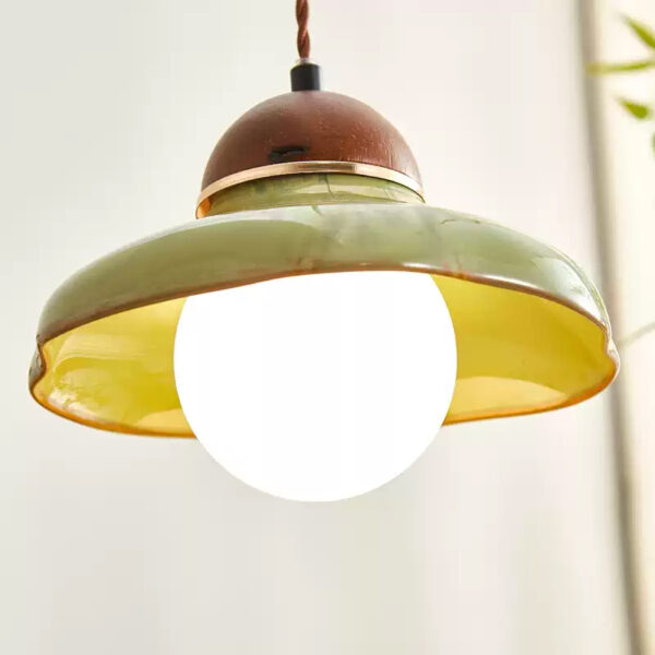 Overglaze Ceramic Pendant Light - 图片 5