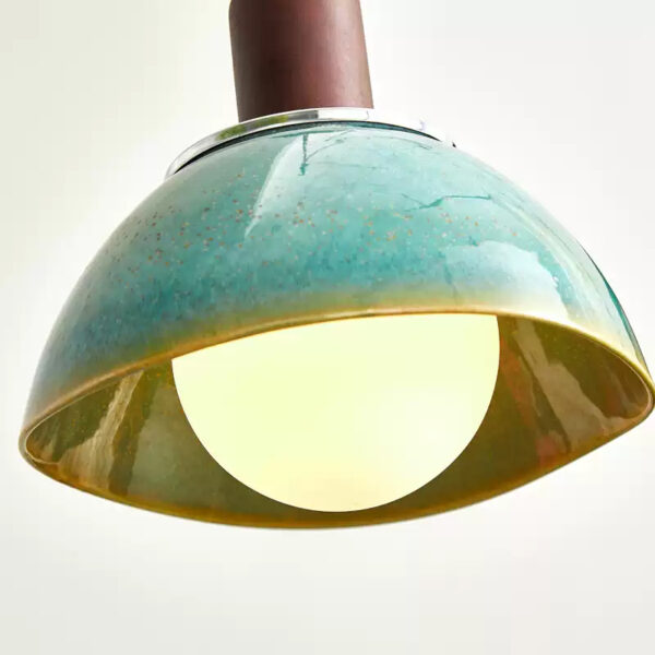 Overglaze Ceramic Pendant Light - 图片 5