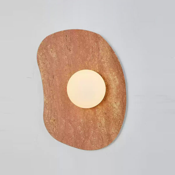Bvlgari Pattern Marble Slab Wall Lamp - 图片 3