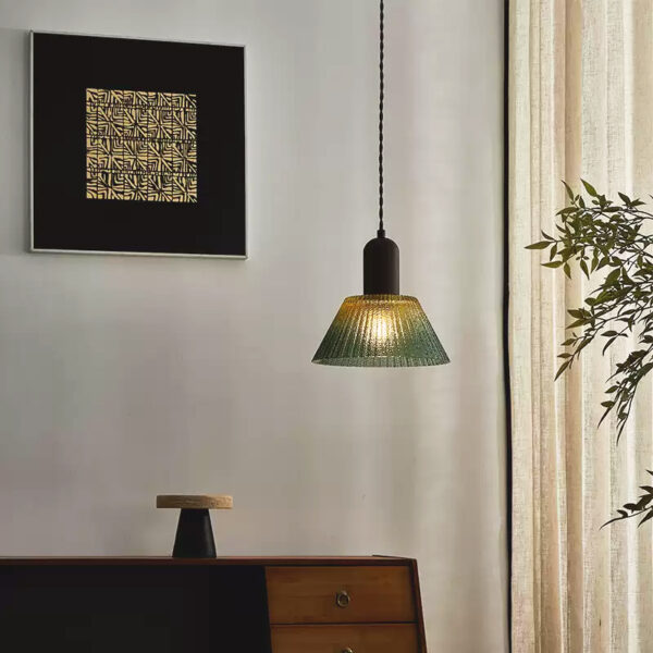 Overglaze Ceramic Pendant Light - 图片 4