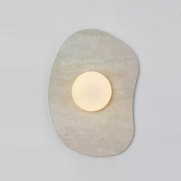 Bvlgari Pattern Marble Slab Wall Lamp - 图片 5