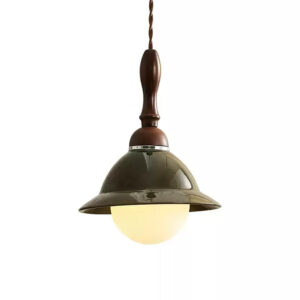 Overglaze Ceramic Pendant Light