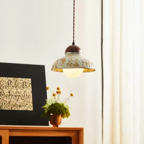 Overglaze Ceramic Pendant Light - 图片 2