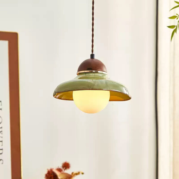 Overglaze Ceramic Pendant Light - 图片 2
