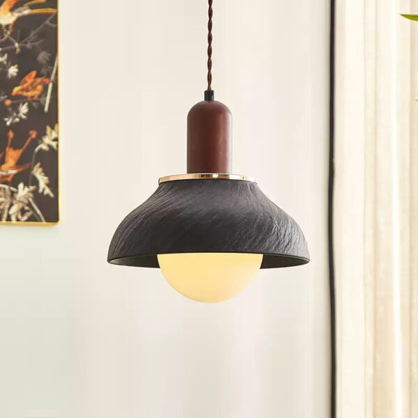 Overglaze Ceramic Pendant Light - 图片 4