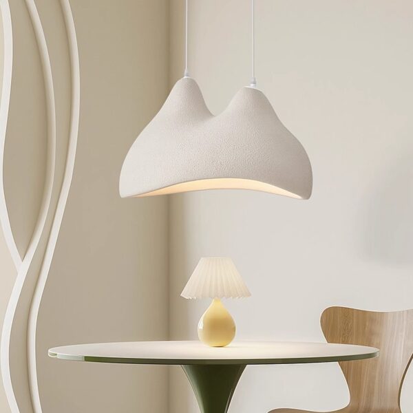 Asymmetrical Geometric Wabi-Sabi Chandelier - 图片 2