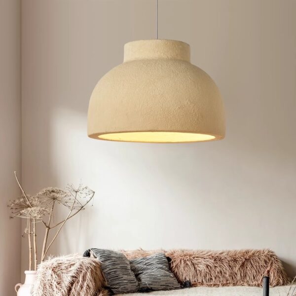 Compact Wabi-Sabi Chandelier for Small Spaces - 图片 2