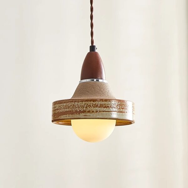 Ceramic Wooden Chandelier, Low MOQ for Cross-Border - 图片 5