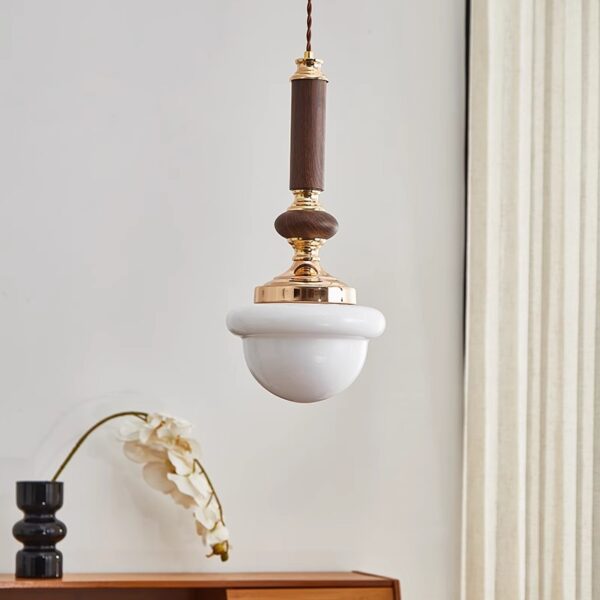 Ceramic Wooden Chandelier for Amazon FBA - 图片 2