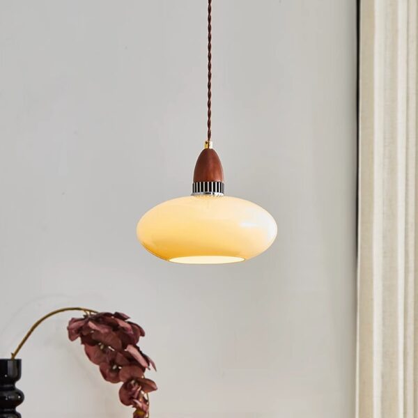 Cross-Border Ready Ceramic Wooden Chandelier, In-Stock - 图片 2