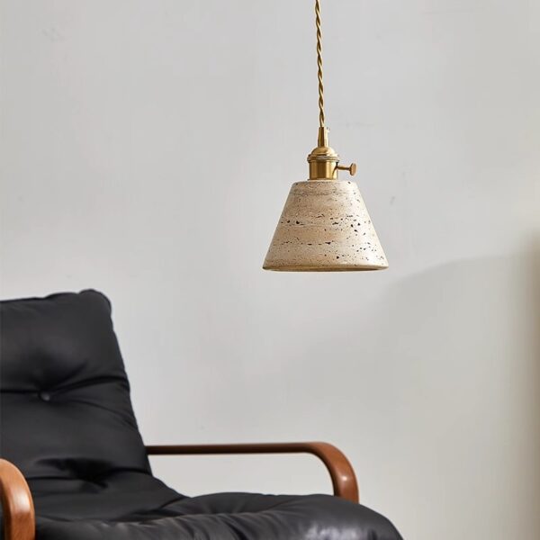 Ceramic Wooden Chandelier for Dining Table - 图片 2